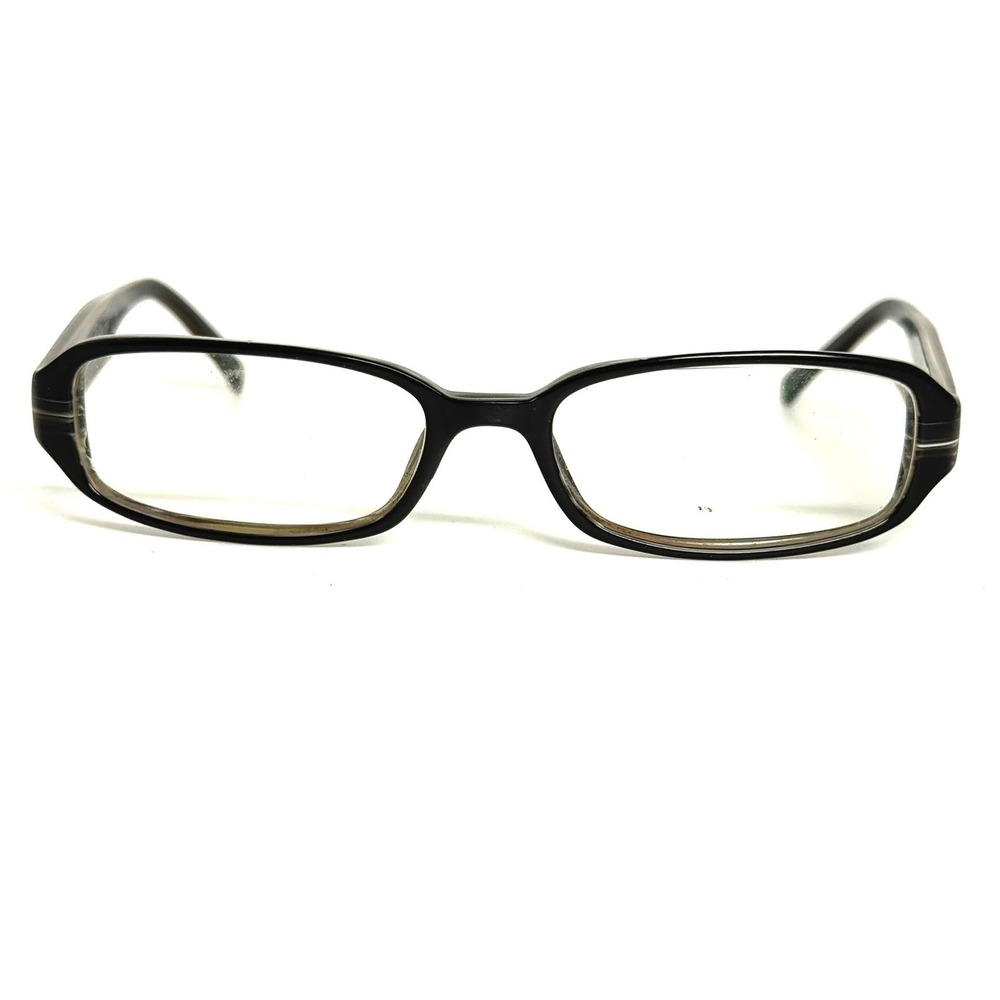 Tommy Hilfiger H3126 BLK Eyeglasses Black Grey Horn Rectangular Frames 50-15-135